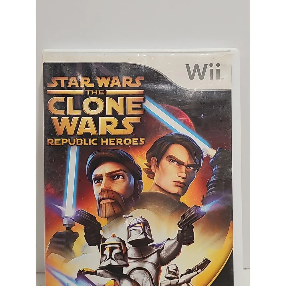 Star Wars the Clone Wars Republic Heroes - Nintendo Wii